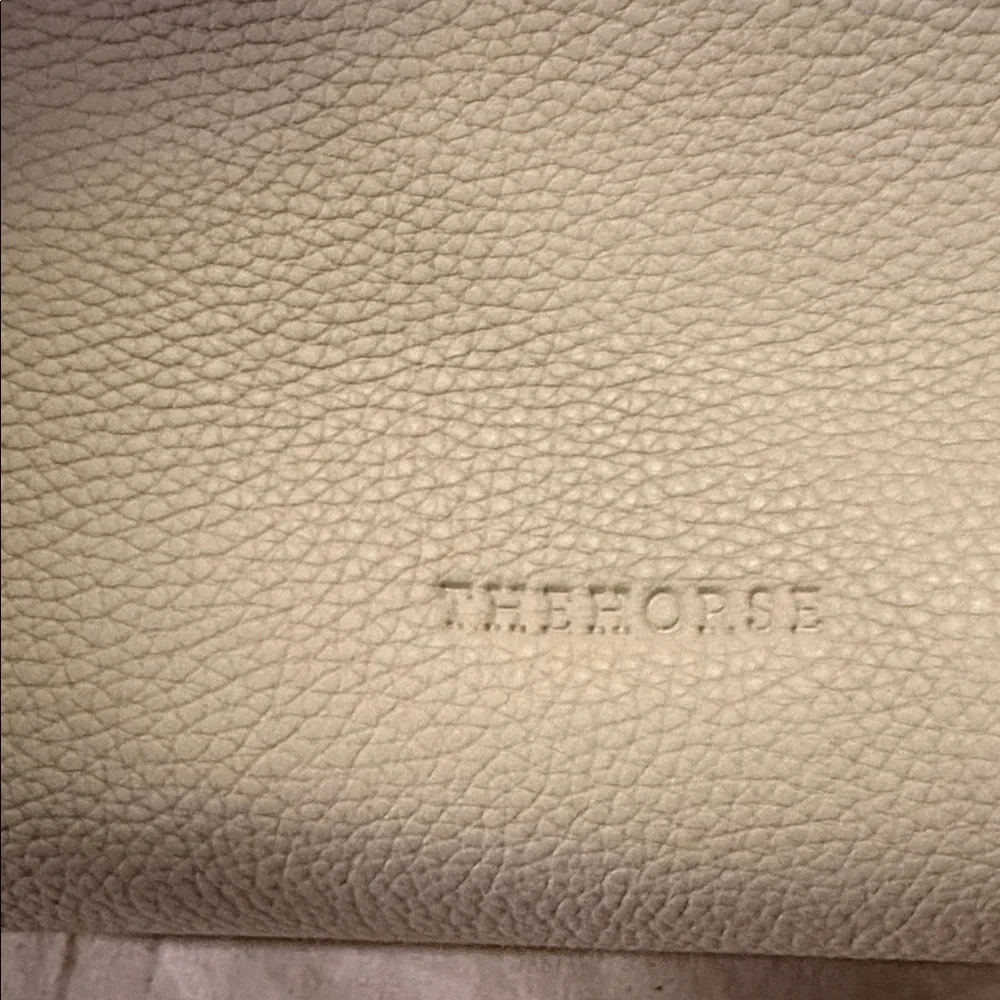 The Horse Lottie in Cream Leather Shoulder Hobo Bag - Picture 3 of 7